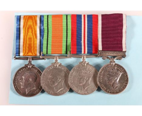 Medals of 201749 Private W Southwaite of the Border Regiment also 399660 Sergeant of the Corp of Military Police comprising G