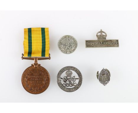 Medal of Sergeant B Grigor of the Royal Artillery comprising a George V WWI Territorial Force War medal [26 SJT B GRIGOR RA],