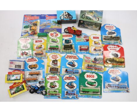 Ertl Thomas the Tank Engine diecast models to include 1237 Thomas, 1022 Percy, 1091 Gordon, 1704 Duck, 4014 Diesel, 4052 Boco