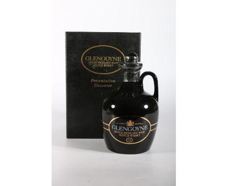 GLENGOYNE Presentation Decanter 10 year old Highland single malt Scotch whisky, 40% abv. 70cl bottled in a ceramic Wade decan