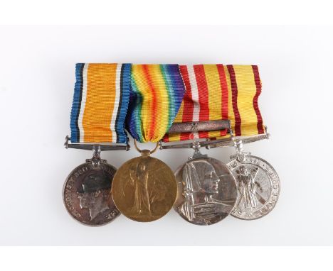 Medals of 48298 Private W Middleton of the Lincolnshire Regiment comprising WWI war medal and Victory medal [48298 PTE W MIDD