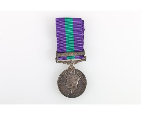 Medal of Captain W G Merriman of the Royal Army Medical Corps comprising George VI (INDIAE IMP 1937-49 variety) General Servi