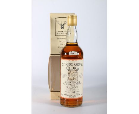 BLADNOCH 1984 11 or 12 year old Lowland single malt Scotch whisky, distilled 1984, bottled 1992 by Gordon and MacPhail under 