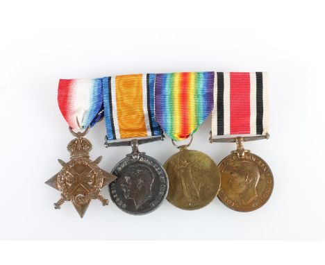 Medals of 13053 Private Robert B Irvine of the Scots Guards (also Police Lieutenant in the Special Constabulary) comprising W