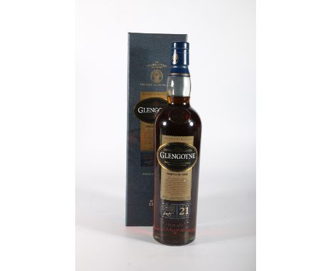 GLENGOYNE 21 year old Highland single malt Scotch whisky, distilled and bottled by Lang Brothers Ltd, Sherry Matured edition,