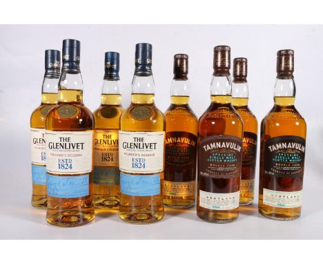 Four bottles of THE GLENLIVET Founder's Reserve no age statement&nbsp;single malt Scotch whisky, 70cl 40% abv. and four bottl