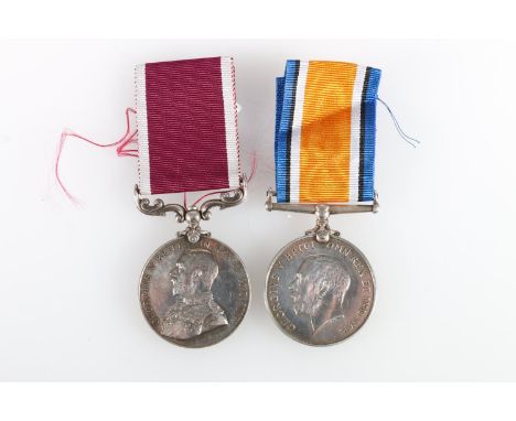 Medals of 6192 3rd Class Master Gunner A McGowan of the Royal Garrison Artillery comprising George V (bareheaded bust wearing