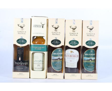 GLENBURGIE 10 year old&nbsp;single malt Scotch whisky bottled by Gordon &amp; MacPhail 70cl 40% abv boxed, DAILUAINE 2002 11 