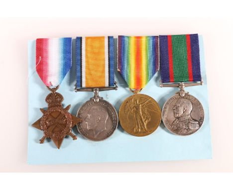 Medals of 1478 Engine Room Artificer 1st Class W R Mann of the Royal Naval Volunteer Reserve Clyde Division comprising George