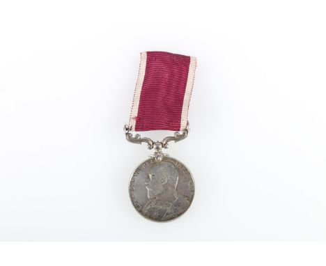 Medal of 73513 Quarter Master Sergeant C E Clarke of the Royal Garrison Artillery&nbsp;comprising Edward VII Army Long Servic