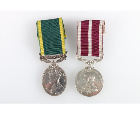 Medals of 2930412 and 72566 Regimental Quarter Master Sergeant J G Matheson of the Machine Gun Corps Royal Artillery comprisi