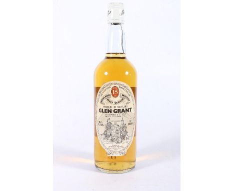 GLEN GRANT 15 year old Highland single malt Scotch whisky, bottled by Gordon &amp; MacPhail, 26 2/3Fl Ozs 70° proof. 