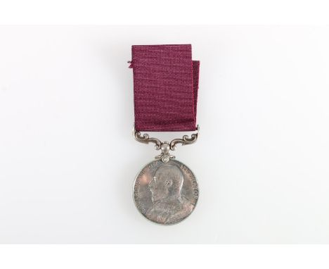 Medal of 86513 Sergeant J J Parker of the Royal Horse Artillery comprising Edward VII Army long service and good conduct meda