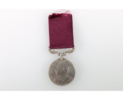 Medal of 81756 Smith Sergeant J Corness of the Royal Garrison Artillery comprising Edward VII Army long service and good cond