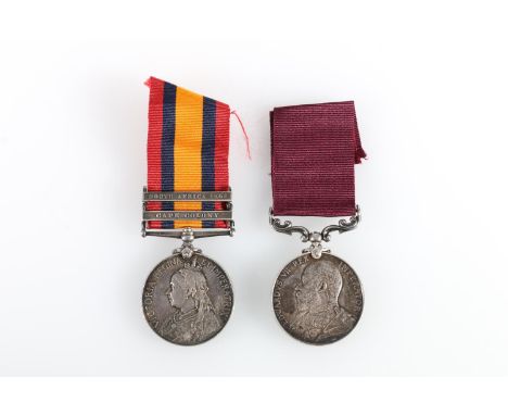 Medals of 2663 Colour Sergeant H Orrick of the Highland Light Infantry comprising an Anglo- Boer war 1899-1902 Queen's South 