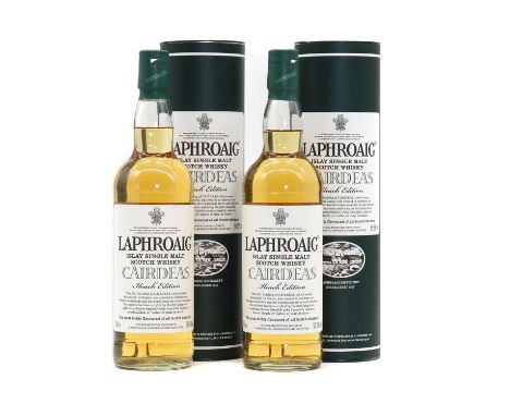 Laphroaig, Islay Single Malt Scotch Whisky, Cairdeas, 2011 Ileach Edition, 50.5% vol., 70 cl (2, each in presentation tube)