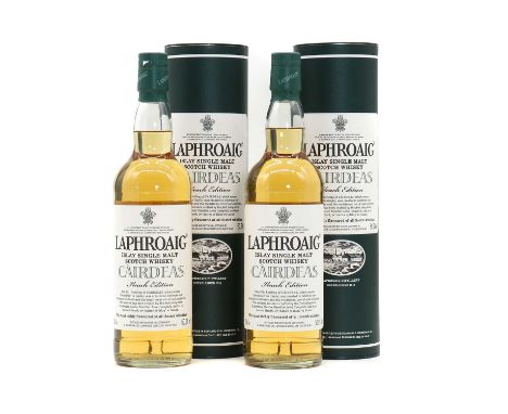 Laphroaig, Islay Single Malt Scotch Whisky, Cairdeas, 2011 Ileach Edition, 50.5% vol., 70 cl (2, each in presentation tube)