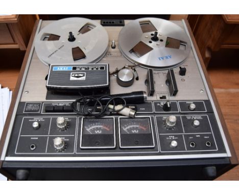 An Akai GX 221 stereo tape recorder