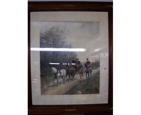 FRENCH COACHING PRINT