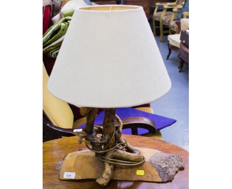 TIMBER LAMP + SHADE