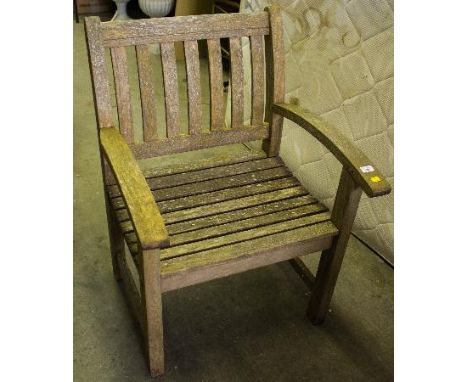 6 GARDEN ARM CHAIRS