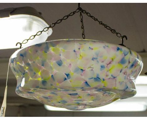 MOTTLED GLASS LIGHT SHADE
