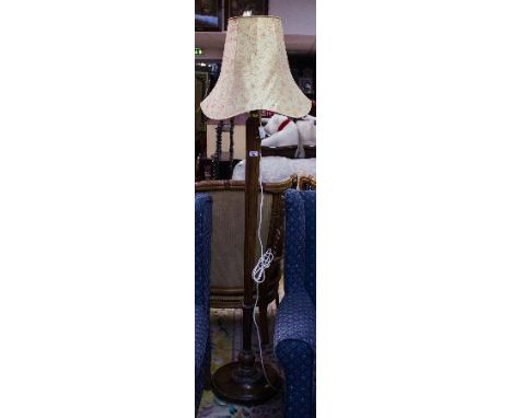 MAHOG STANDARD LAMP