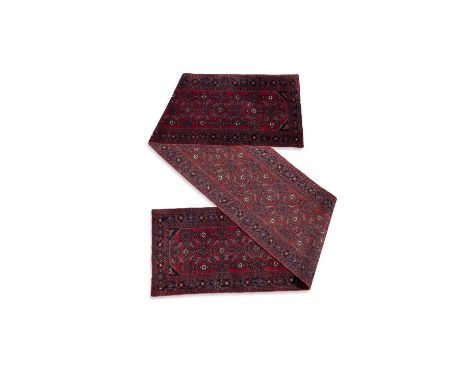 A FINE ANTIQUE INGELAS RUNNER,hand knotted in the village district of Ingelas, Hamadan province, west Persia, c.1910-1920, th