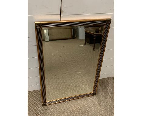 A Bevel edged Mirror (88cm x 58cm)