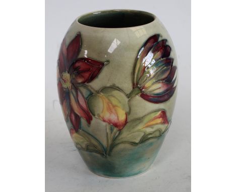 A Moorcroft ovoid vase, 10.5cm high