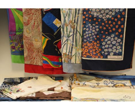 Lady's Accessories - vintage silk scarves including Burberrys Novacheck; another, Burberrys Carousel; Liberty Hera; Liberty I