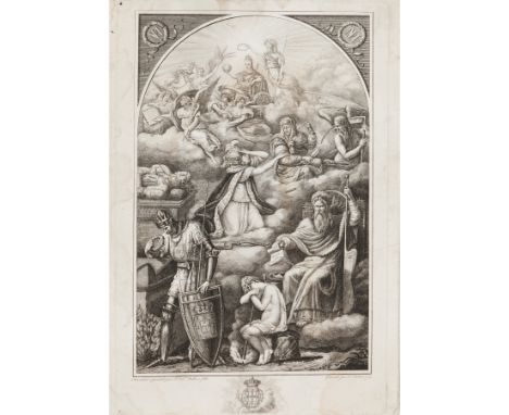 Lithograph on paperAfter Arnaud Julien Pallière (1784-1862)Ca. 1817(faults)33,5x24 cm