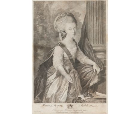 Print in black ink on paperCa. 1786(spotting)52,5x34 cm
