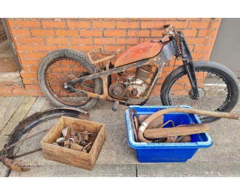 Registration No: KG 908 Frame No: 66368 Engine No: XZA 8350 CC: 196 MOT: ExemptRecent loft discoveryA good base for a restora
