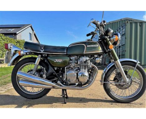 Registration No: JKH 716L Frame No: 1025280 Engine No: 102313 CC: 350 MOT: ExemptA mostly original Honda CB350FUsed by the cu