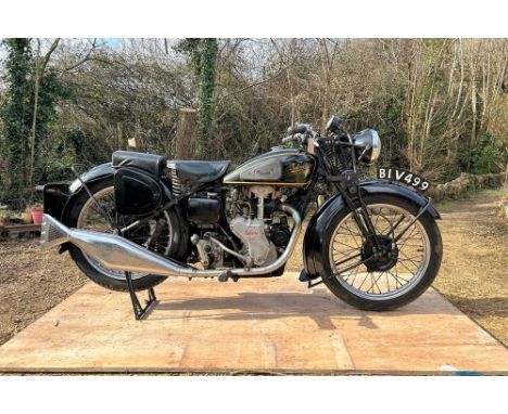 Registration No: BLV 499 Frame No: 4220 Engine No: 2114 CC: 250 MOT: ExemptPart of a collection of motorcyclesOwned for over 