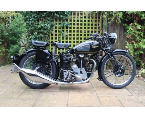 Registration No: CNE 989 Frame No: 2282 Engine No: 7274 CC: 350 MOT: ExemptAuthentically restored pre war Cammy VelocetteOwne