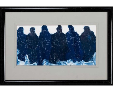 * ANDA PATERSON RSW RGI PAI (SCOTTISH 1935 - 2022), THE PATRIARCHS artist's proof etching on paper, signed, titled and number