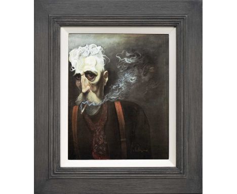 * JOHN BYRNE RSA (SCOTTISH 1940 - 2023), BIG SELFIE offset lithograph on paperframed and under glassimage size 33cm x 26cm, o