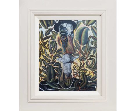 * JOHN BYRNE RSA (SCOTTISH 1940 - 2023), UNTITLED offset lithograph on paperframed and under glassimage size 32cm x 26cm, ove