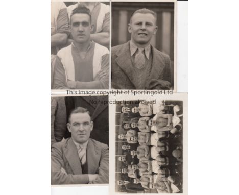 FOOTBALL PRESS PHOTOGRAPHS           Seven black & white Press photographs issued by A. Wilkes & Son of West Bromwich: two 6.