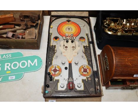 A Gotham G-130 Big Shot bagatelle board AF