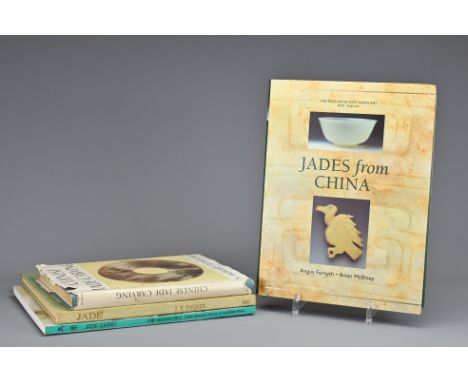 Four reference books on Chinese jade. To include 1. 'Chinese Jade Carving' by S. Howard Hansford. 2. 'Jade Wares', Neolithic 