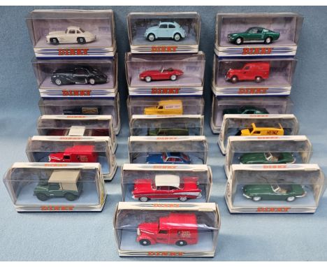 Quantity of boxed Matchbox Dinky 1:43 scale die cast vehicles Inc. some advertising related
all unchecked appear reasonable