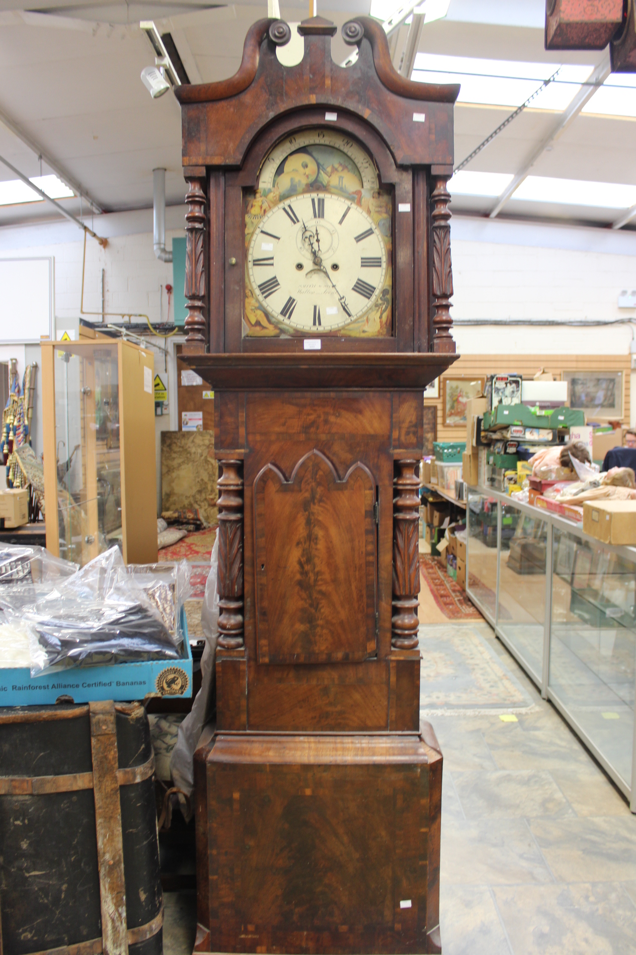 Longcase clock by Smith and Sons, Walton on Trent, For restoration
