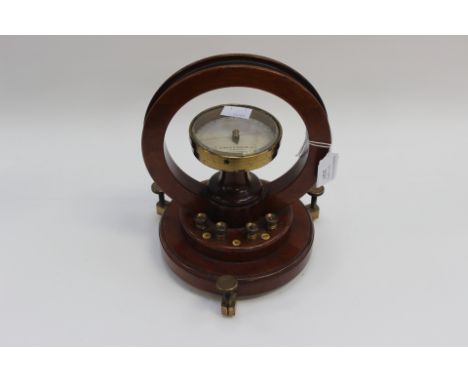 Scientific Instrument; Ballistic Galvanometer, circa 1920, an early measuring instrument used for the measurement of Electric