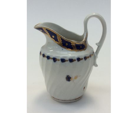An early 1800's late 1700's (possibly) Caughley creamer