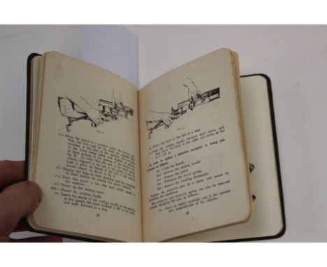 Hotchkiss Portable Machine Gun Handbook, complete with 13 plates plus further illustrations within the text, publisher's buck