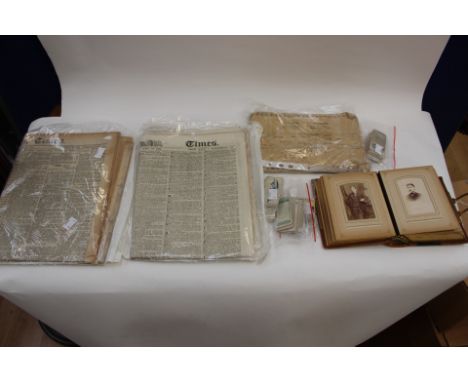 1930's lighting plan for London, unique reference system along with cigarette cards, 1940's along with a photo album of Victo