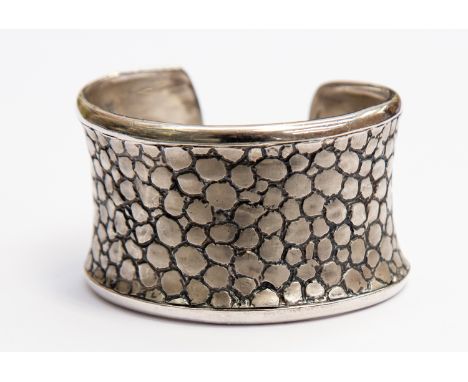 A silver bangle